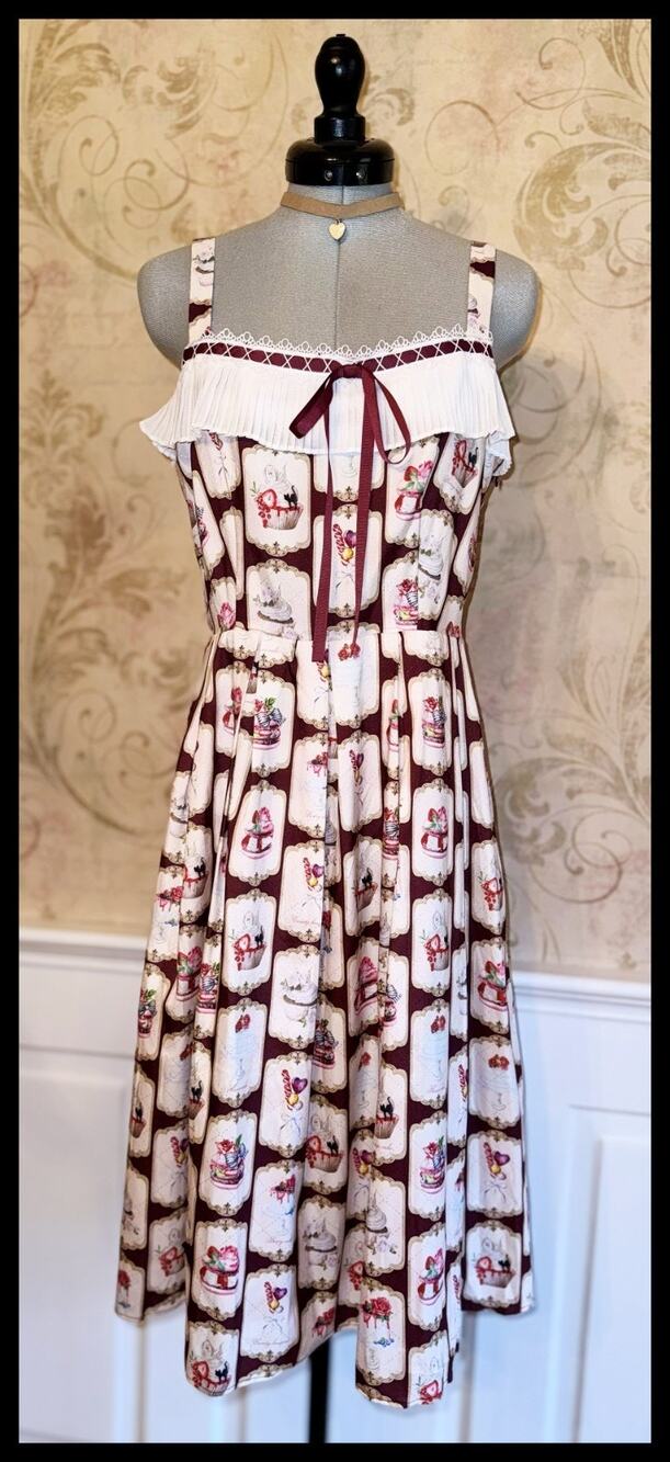 Axes Femme Poetique Bonbon Sucre Camisole Dress Size M Himekaji J Fashion Lolita